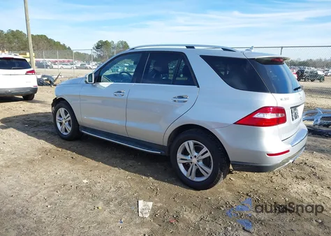 2013 Mercedes-Benz Ml 350 из США, поврежденный, VIN 4JGDA5JB7DA260550